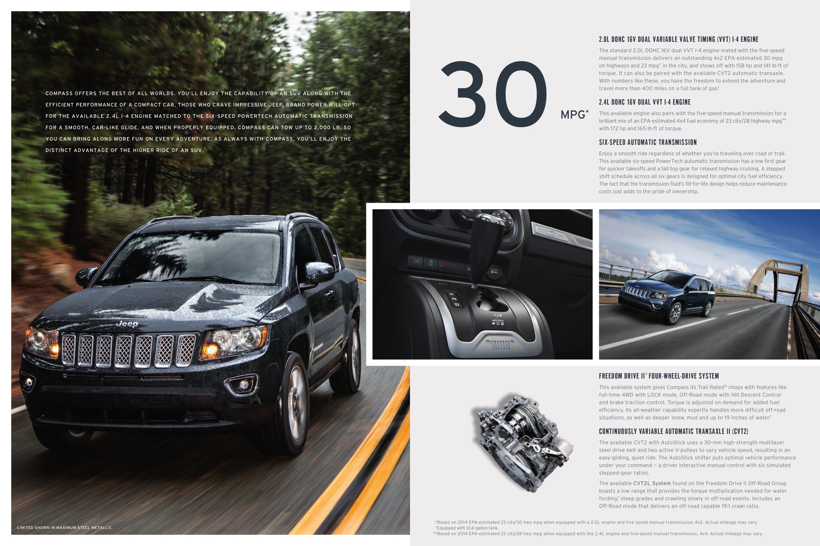 2015 Jeep Compass Brochure Page 11